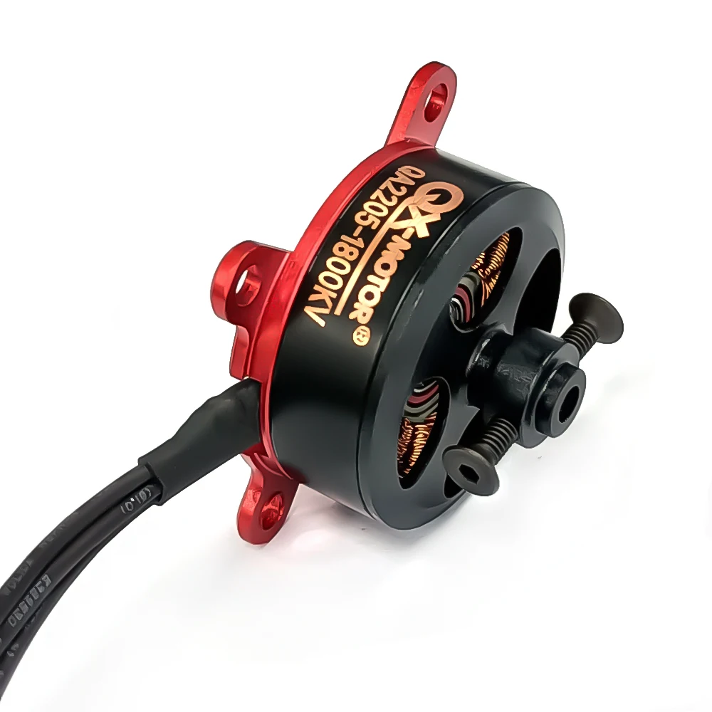 QX-MOTOR 2-3s Brushless Motor QA2205 / QA2204 1400kv 1800kv CW CCW For F3P RC Jet Helicopter Drone Fixed-wing Parts