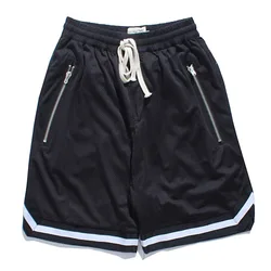 2025 newSummer Men's Basketball Shorts Brand Beach Outfit Sexy Swimwear Men's Swimwear Low Waisted Breathable Basketball Pants