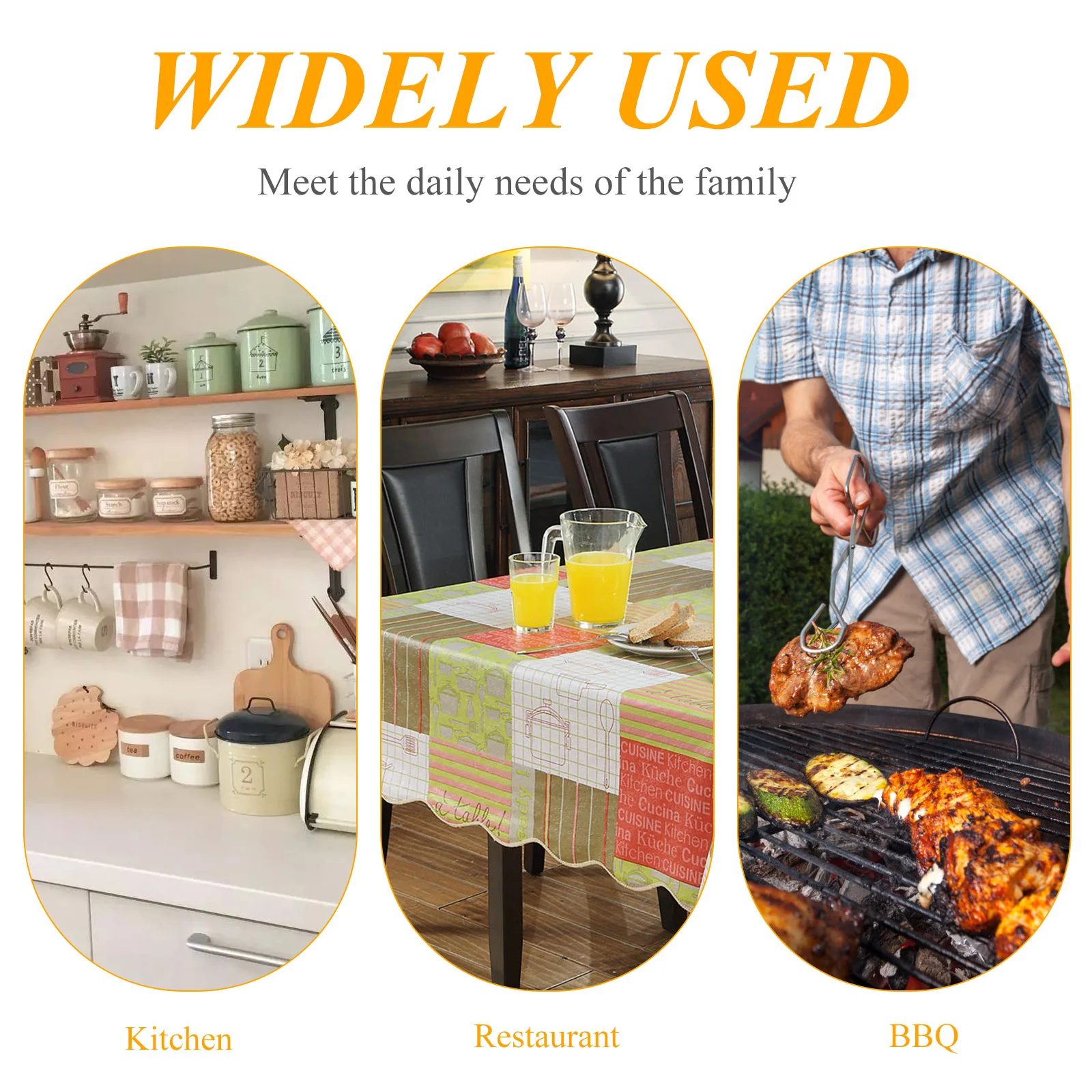 

1Pcs Stainless Steel Bbq Grill Plate Non-Stick Roasting Pan Thick Durable Outdoor Barbecue Tray Heat Preservation Juice Lock