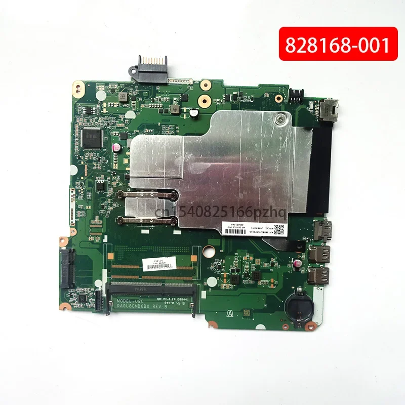 Hulics Used 828168-601 828168-001 828168-501 DA0U8CMB6B0 FOR HP Pavilion 15-F U8C Laptop Motherboard N3050 CPU