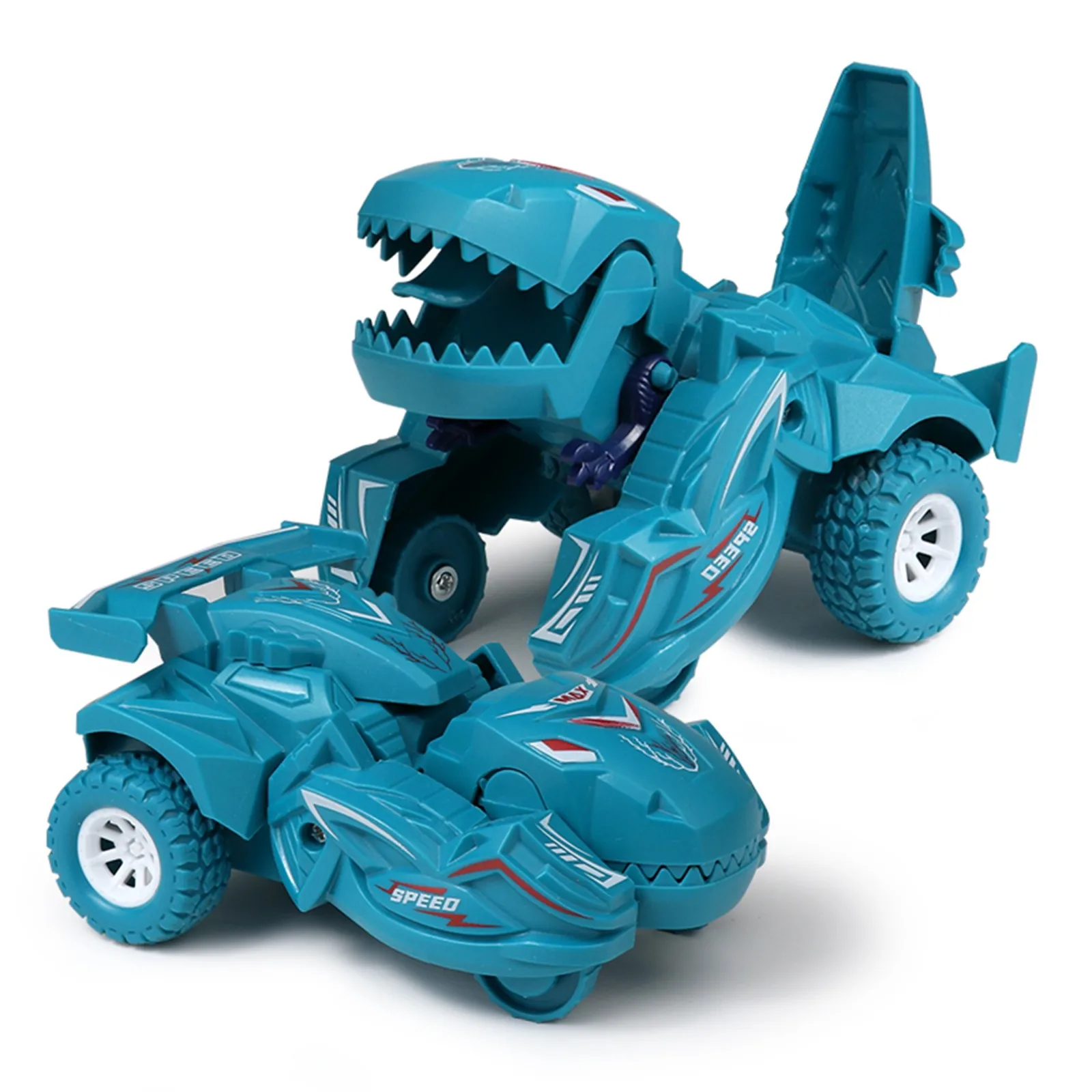 Small Remote Control Dinosaur Car Combined Toy Into Car Creative Deformation Gift Remote Control Car Set Coches Teledirigidos
