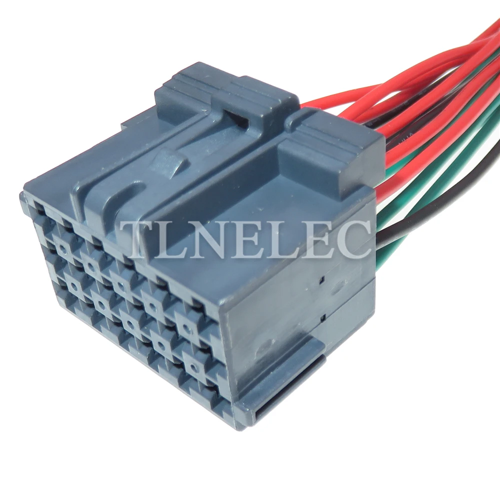 18 Pin Way Auto Unsealed Socket with Wires Car Male Female Wiring Harness Connectors 1-967624-1 1-967629-1