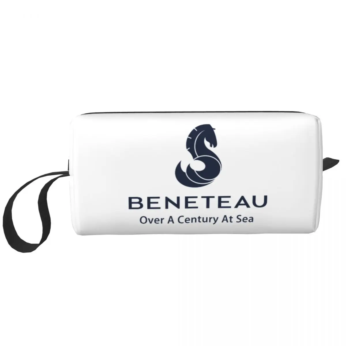 Beneteau กระเป๋าเครื่องสำอางสำหรับผู้หญิง, กระเป๋าเก็บของแฟชั่นลายเรือใบยอร์ชเครื่องสำอางสำหรับเดินทางกระเป๋าใส่เครื่องอาบน้ำ