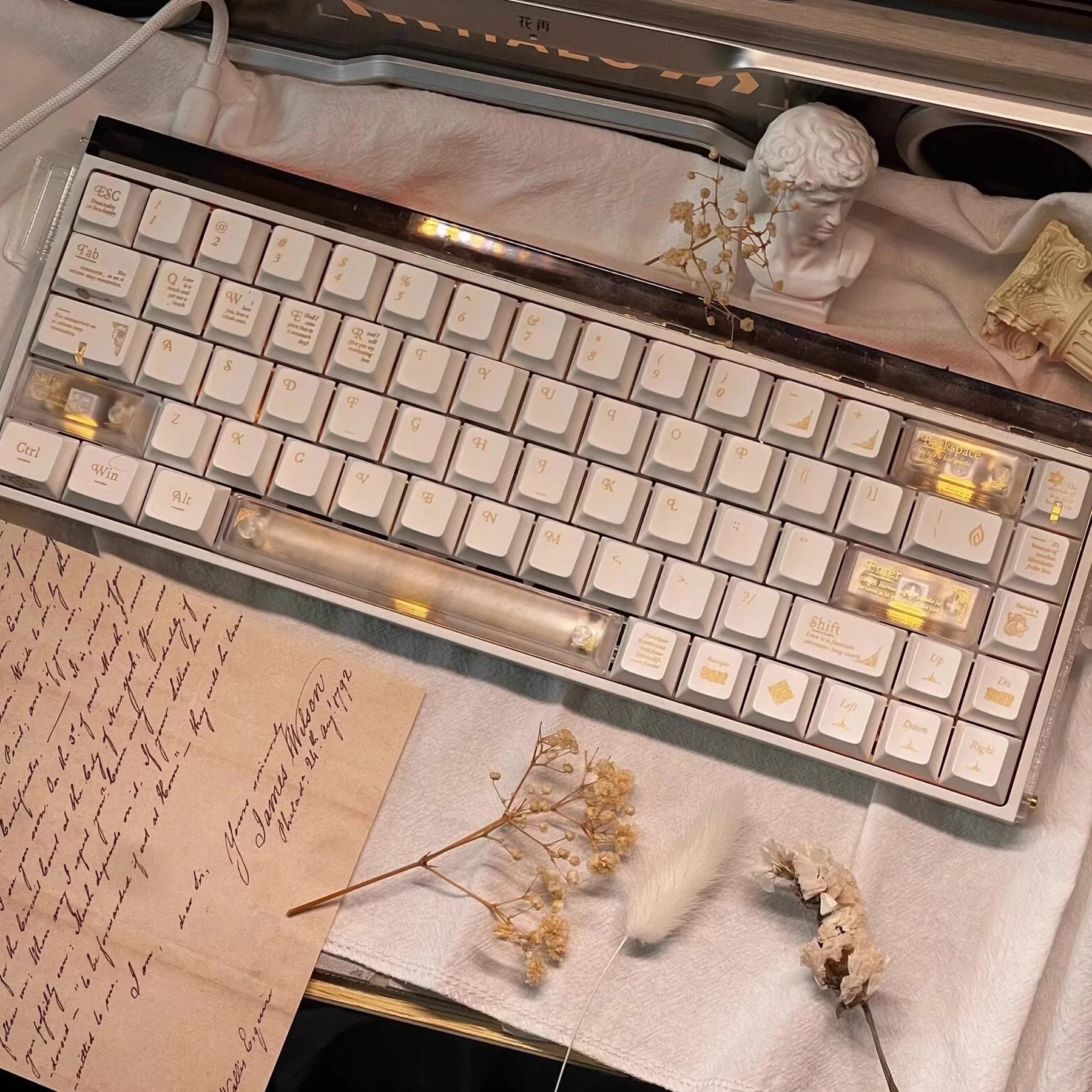 Keycaps PBT Platinum Customized Mechanical Keyboard Keycaps