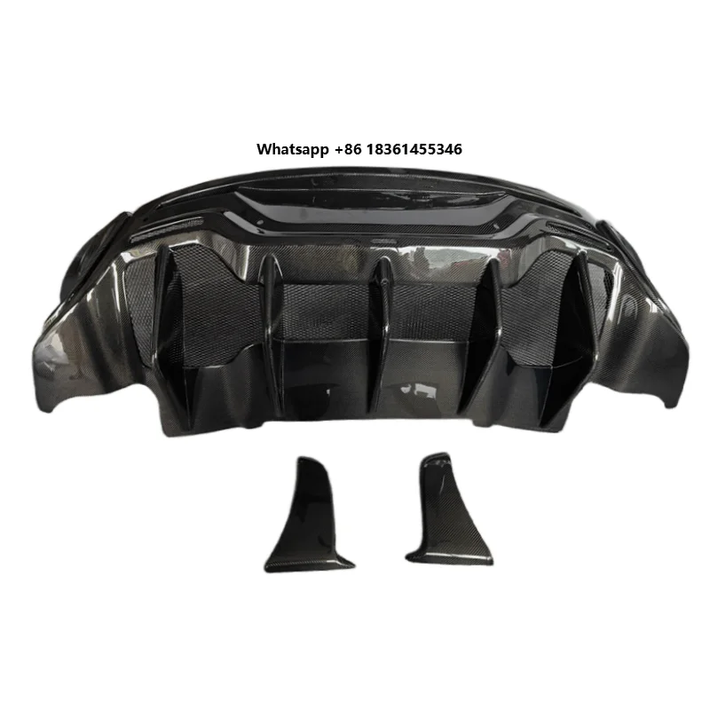 

For 570 570s 540 Upgrade 600LT Forged Carbon Fiber Rear Bumper Spoiler Body Kit