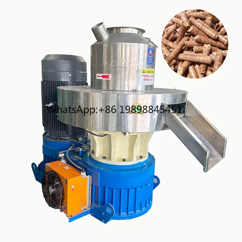 

High Productivity New Biomass Wood Sawdust Pellet Machine 6/8mm Automatic Wood Pellet Making Farms Manufacturing Plants