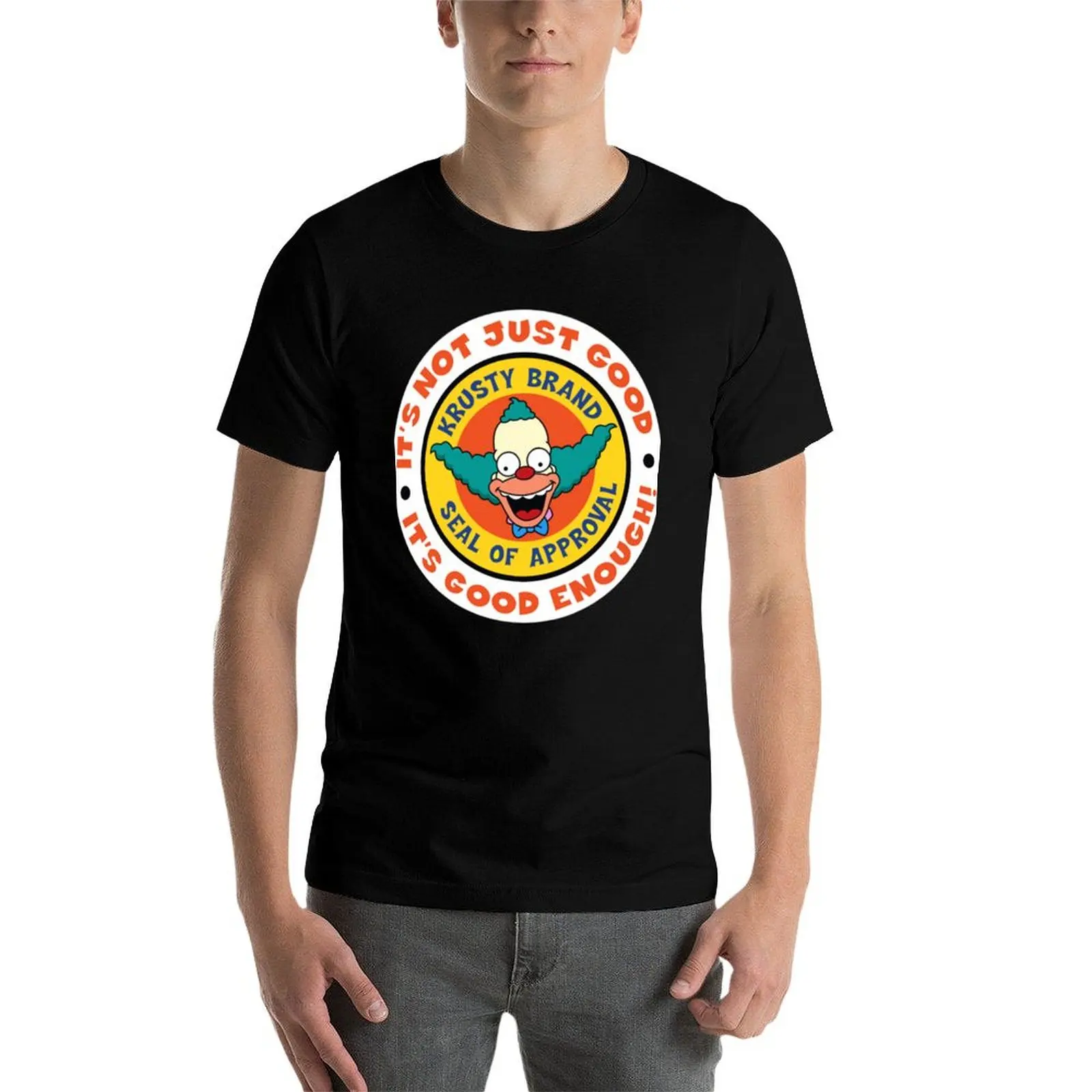 

Krusty-Seal T-Shirt man tshirt t shirts for man cotton soft t shirts for man pack cotton T-Shirt