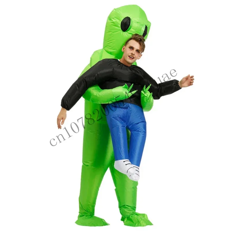 

New 2025 Kids Adult AND Alien Inflatable Suit Suits Dress Mascot Halloween Party Cosplay Costumes For Man Woman Boys Girls C❤★♥♡