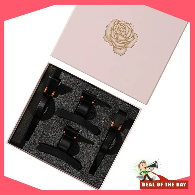 

Доставка в 24 часах для Dyson Airwrap для укладки, 4 заколки для волос — 2 широких зажима и 2 противоскользящие ручки, номер детали 973267-01, золото