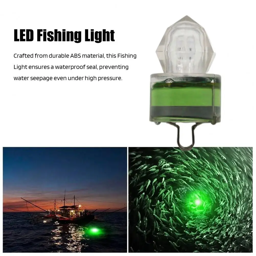 Fishing Light Waterproof Led Fishing Lights for Sea Fishing Colorful Fish Luring Lamp Submersible Lights for Tuna for Successful