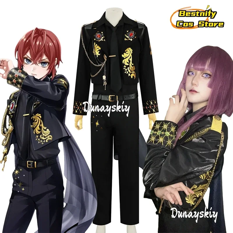 

CosplayAnime Wonderland Cosplay 5th Anniversary Costumes Sparkly Beaded Diamond Suits 2 Pieces Set Role-play Suits Unisex Outfit