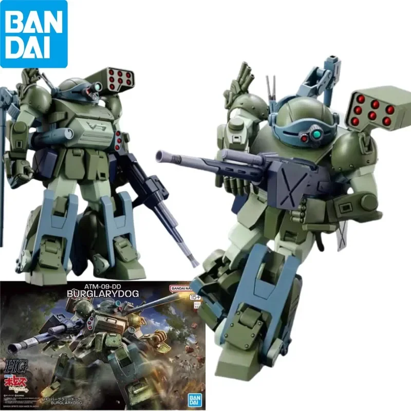 Bandai In Stock Original HG 1/144 Armored Trooper Votoms ATM-09-DD BURGLARY DOG Anime Action Figures Assembly Toys Gift For Kids