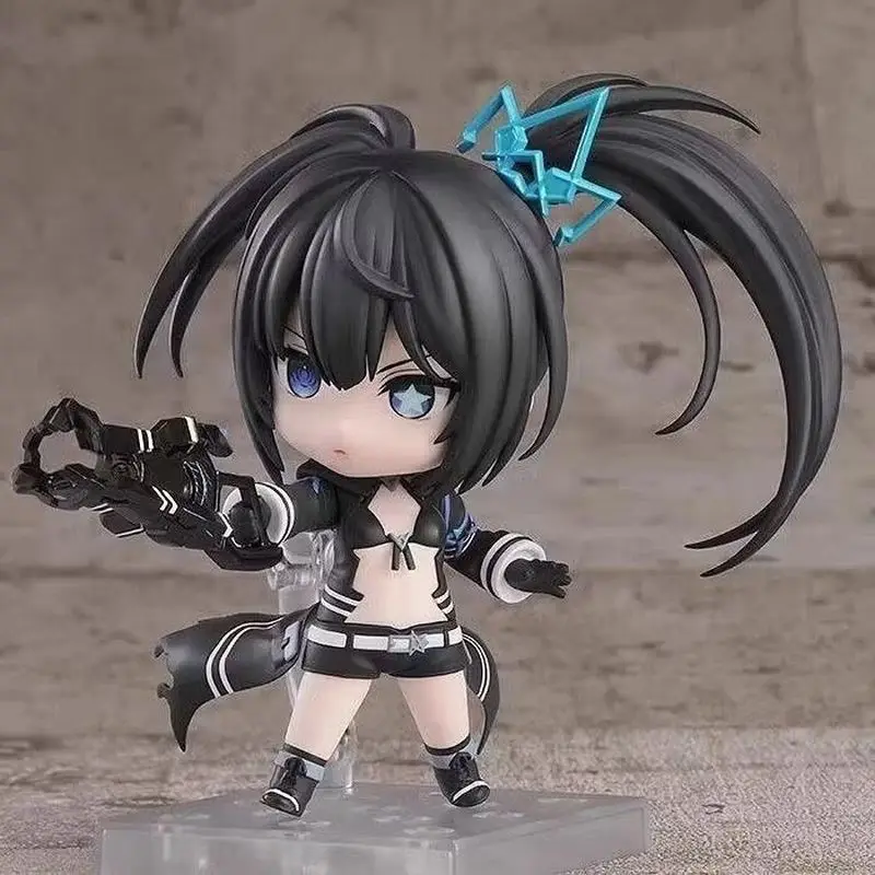 Gsc Original Nendoroid Black Rock Shooter Fragment Elishka Anime Action Figure Toys For Boys Girls Kids Children Birthday Gifts