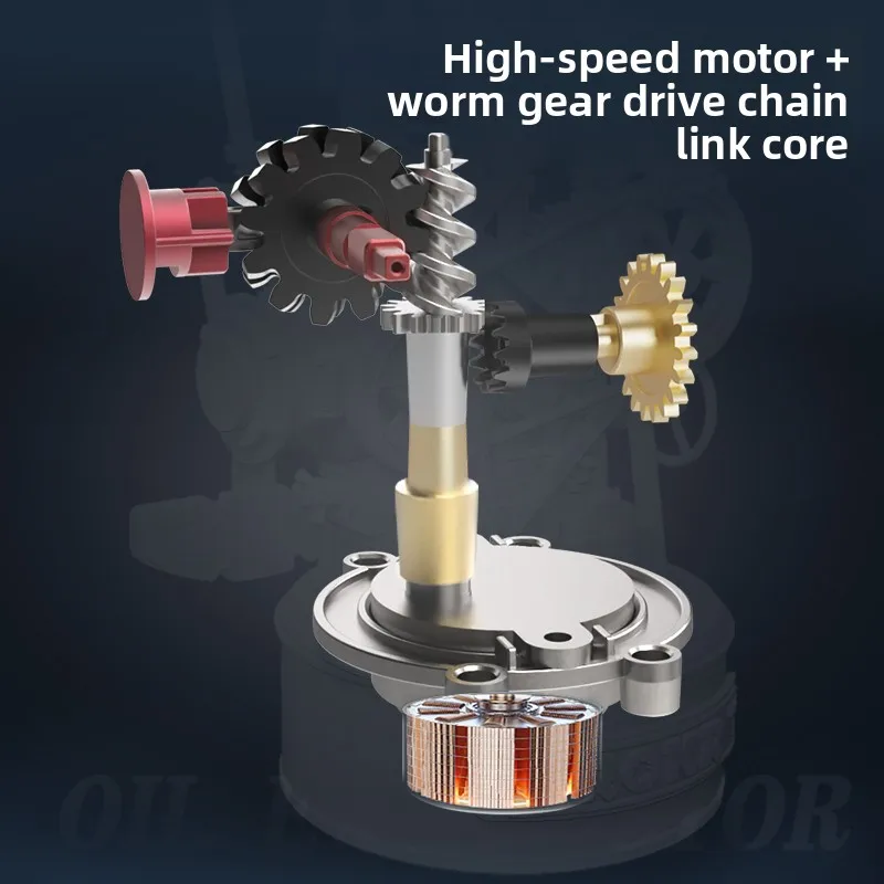 Ruoke Industrial City Pilot Lighthouse Core Drilling Machine Handmade DIY Birthday Gifts for Boys and Girls