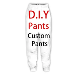 DIY Custom Design Your Own Pictures  3D Print Casual Pants Sports Sweatpants Straight Pants Sweatpants Jogging Pants Trousers