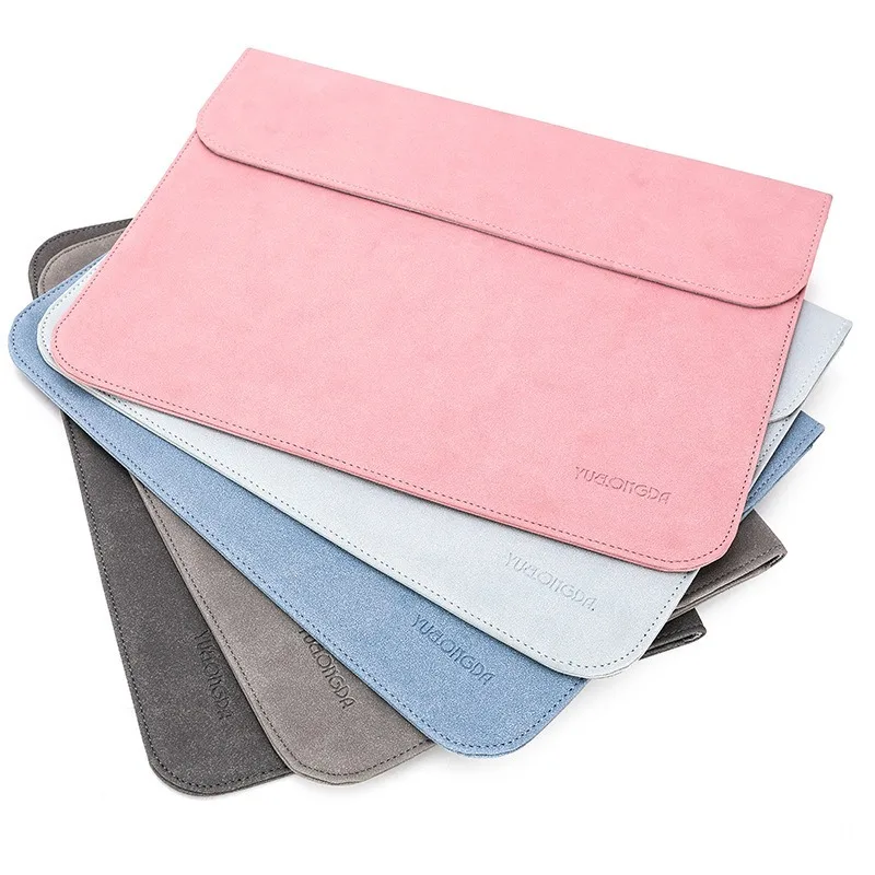 PU Laptop Sleeve Bag 12 13 14 15Inch for Huawei HP DELL Computer Case for Macbook Air Pro 13 13.6 M4 Notebook Case Laptop Bag
