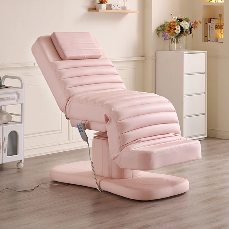 Modern 3 Motors Electric Massage Bed Beauty Salon Spa Facial Treatment Table Lash Bed Cosmetic Multi-functional Beauty Bed