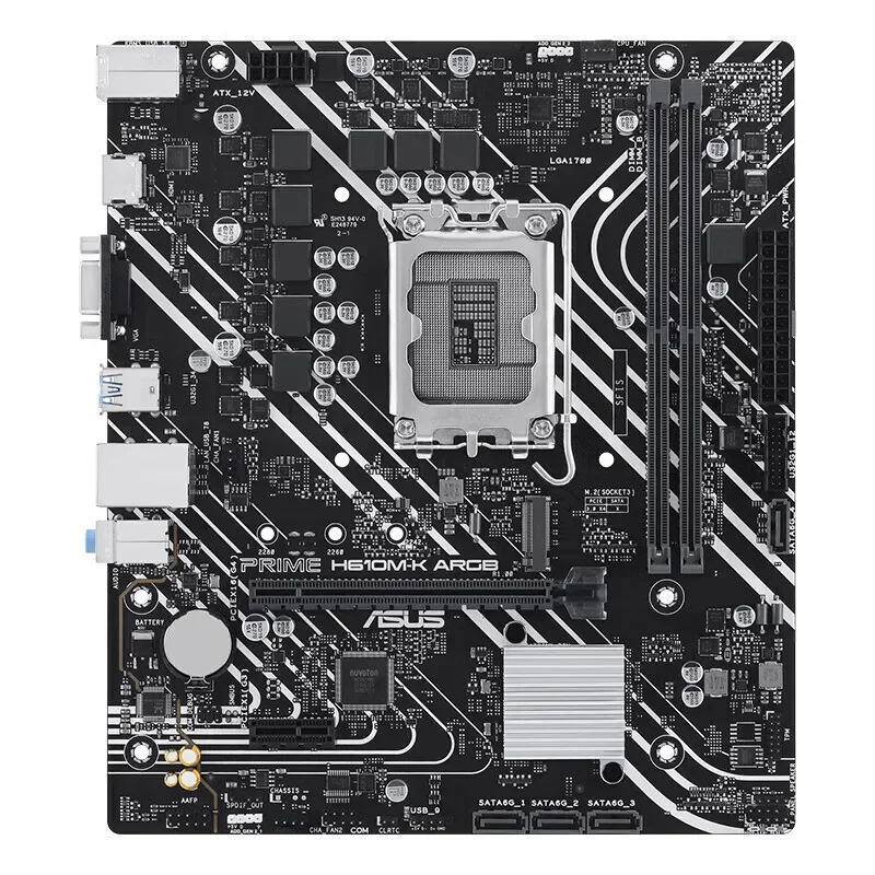 PRIME H610M-K D4 ARGB master home office desktop computer main board supports LGA 1700