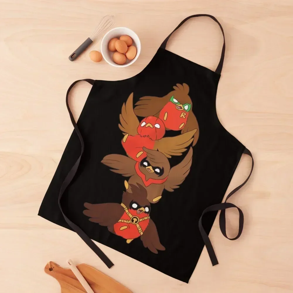 

Go!Robins! - Brave Birds Apron Home and kitchen products Kitchens For Men useful gadgets for home Kitchen For Men Apron