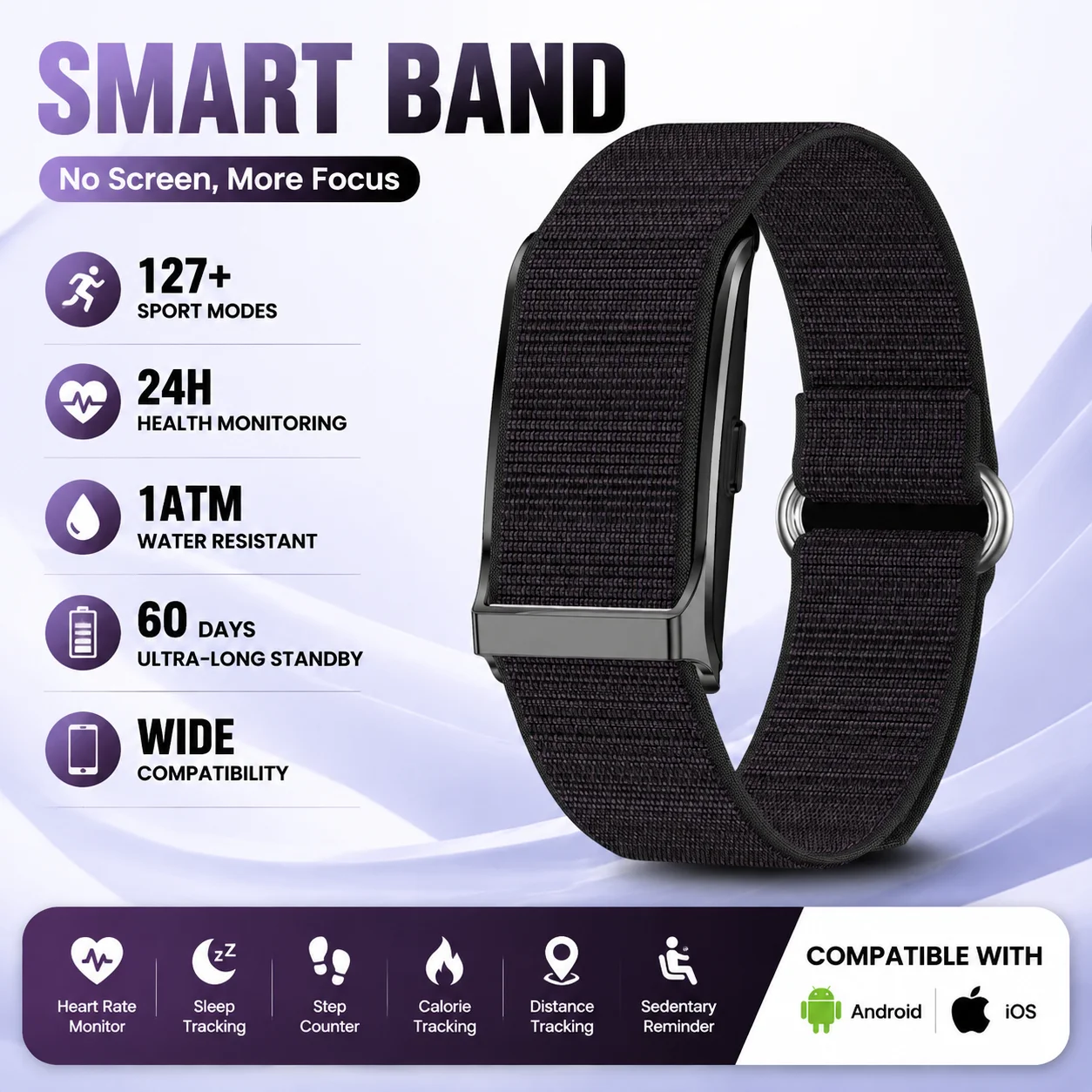 LIGE Smart Watch Men Women Fitness Smart Bracelet Sports Band Heart Rate Blood Pressure Monitor Waterproof Multifunction Watches