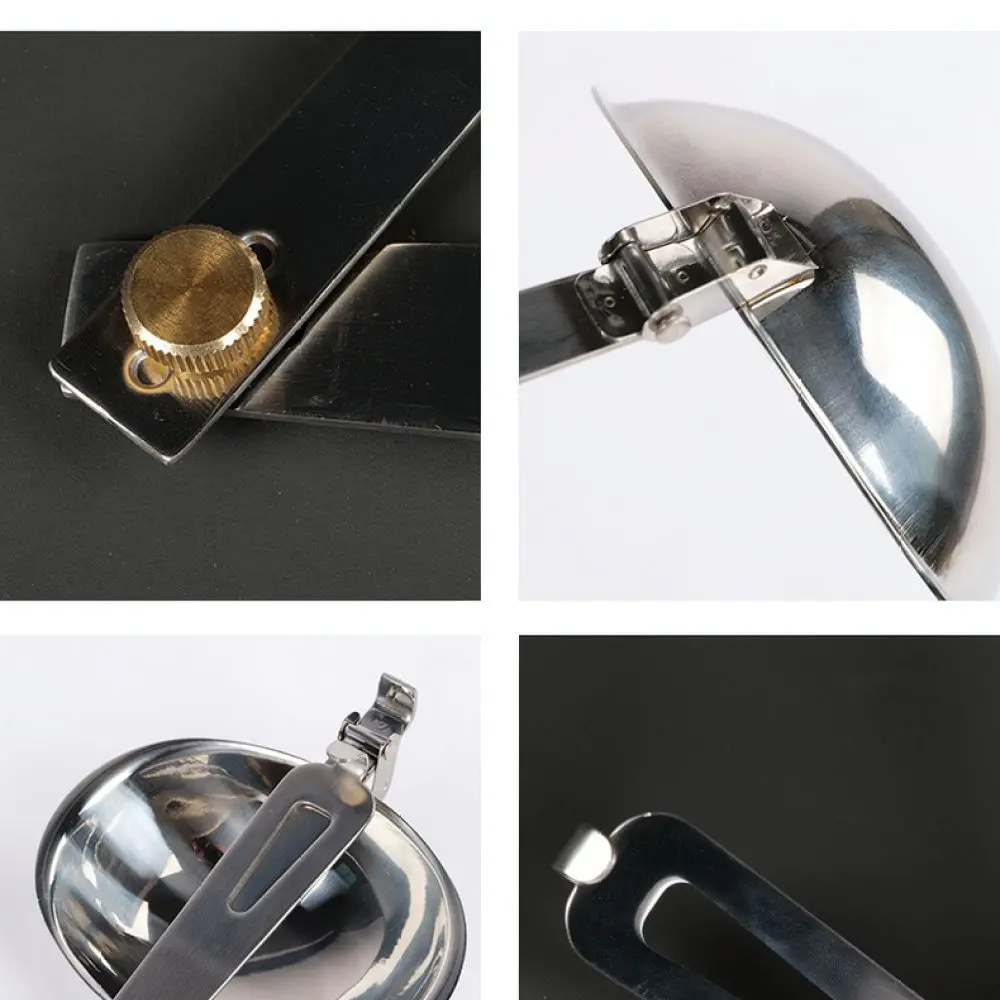 Stainless Steel Collapsible Soup Ladle For For Campleader Outdoor Camping Gear Long Handle Portable Picnic Hiking Cooking Tool