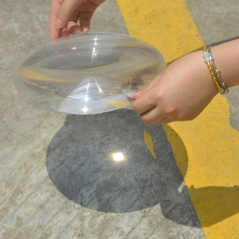 Fresnel Lens Condensador para Experimentos Científicos e Projetos, Round D500mm F600mm