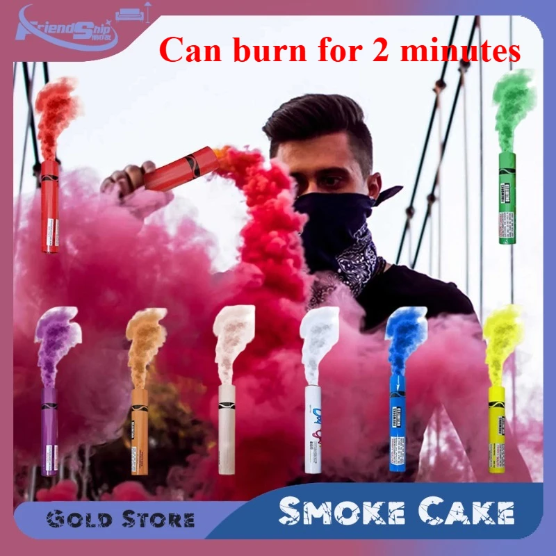 

Colorful Handheld Smokes Photo Stage Atmosphere Prop for Studio Wedding Celebrations and Gender Reveal Party Supplies Decoration