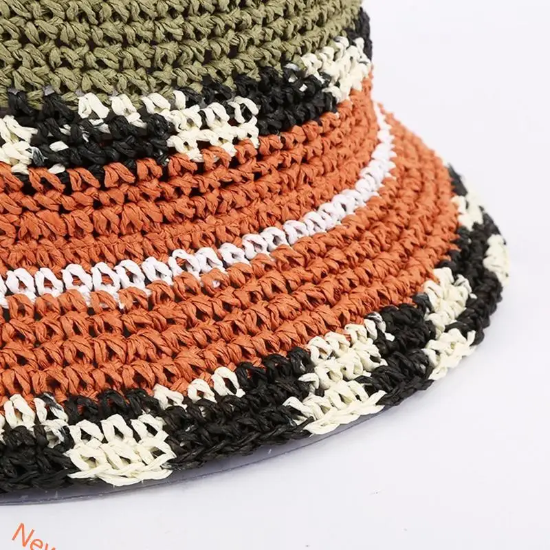 colorful-knitted-bucket-hat-fisherman-hat-outdoor-leisure-for-sun-hat-for-daily-lxad