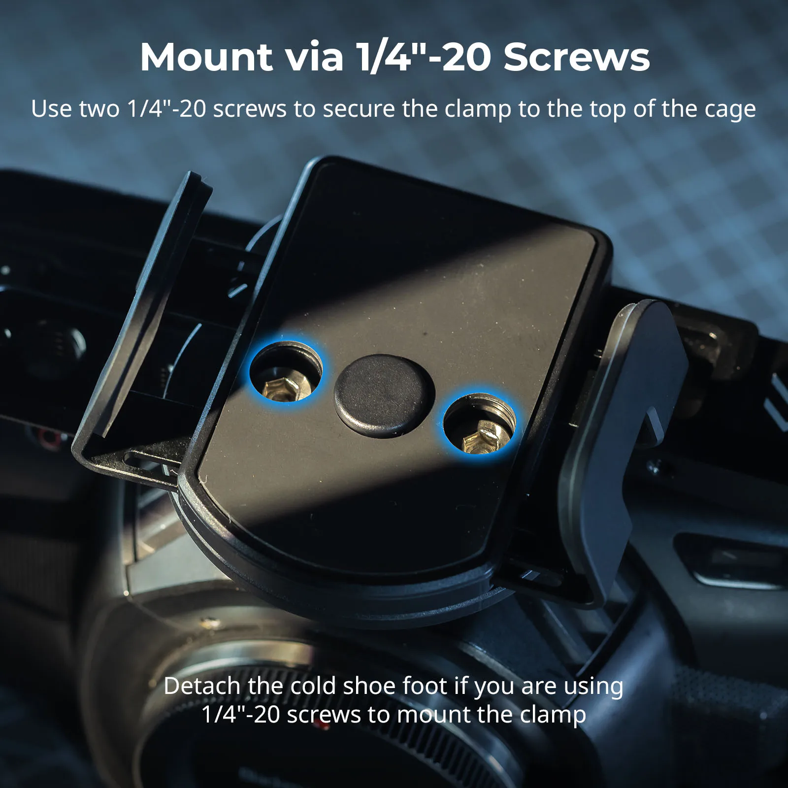 مشبك تثبيت عالمي من SmallRig لـ SSD الخارجي مع الأحذية الباردة/طرق التثبيت MagSafe لهاتف Samsung T5 T7 SSD SanDisk 5196