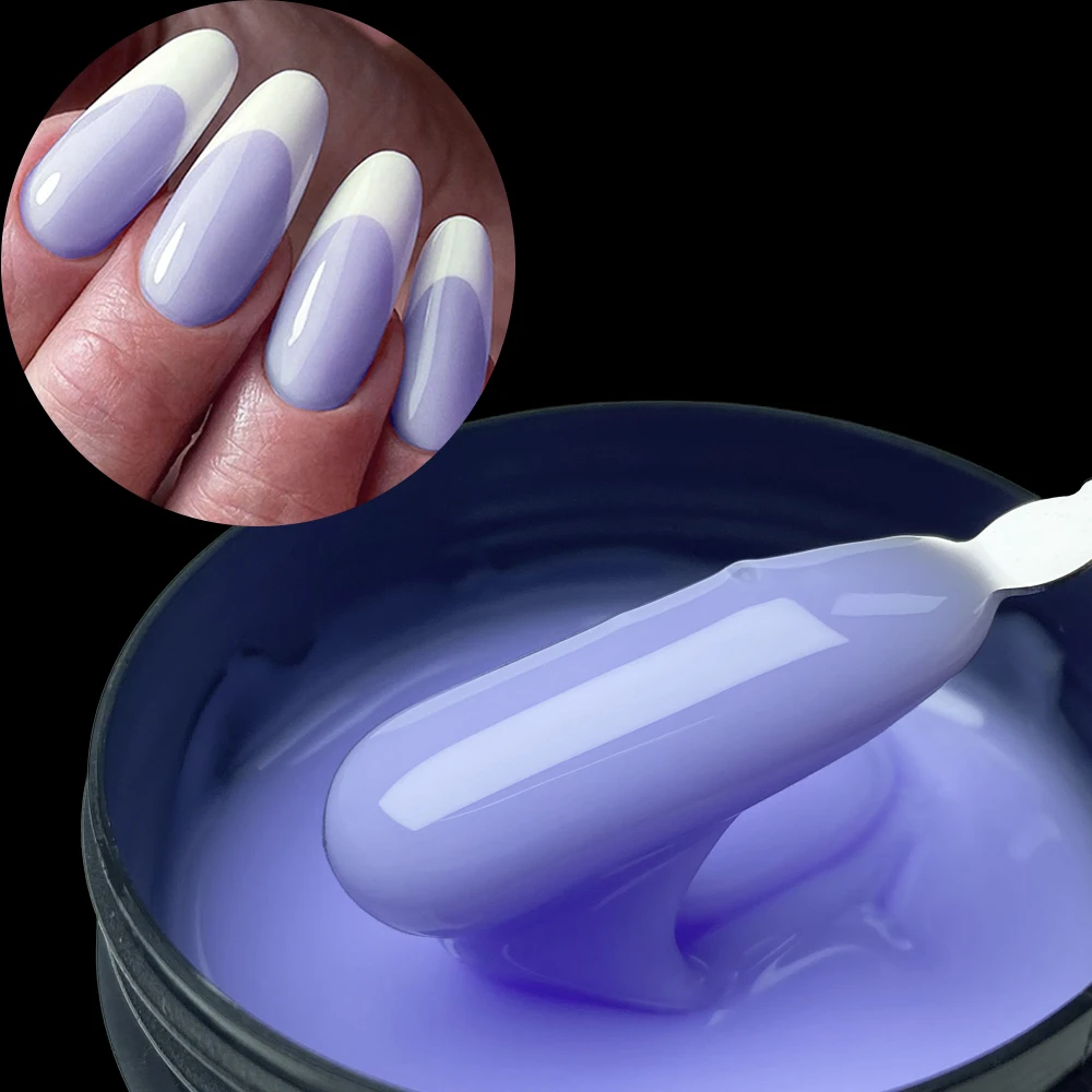 Jillnails Macaron Gel Builder Nagelgel 100g/50g LED UV Gel für Nagelverlängerung Gel-Aufbau 1 Stück/3 Stück/6 Stück/8 Stück Set