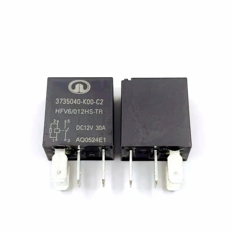 （Brand-new）1pcs/lot 100% original genuine relay:HFV6 012HS-TR 4pins 12V/30A  3735040-K00-C2