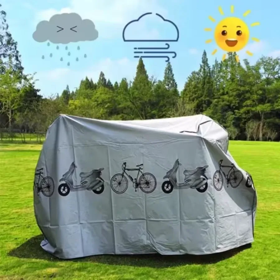 

Bicycle Cover Motorcycle Rain Cover Waterproof Dustproof Anti-UV Outdoor Protection MTB Bike Cover All Seasons Bike Accessories