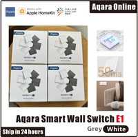 2022 Aqara E1 Smart Wall Switch Version Xiaomi Wireless Switch Zigbee With/No Neutral One Key Remote Control Mi Home Homekt APP