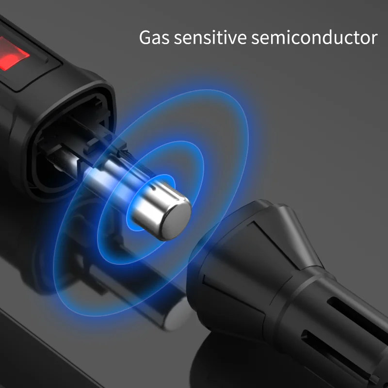Imagem -05 - Detector Portátil do Vazamento do Gás Combustível Alarme Visual para Todos os Tipos de Sniffer do Gás Inflamável