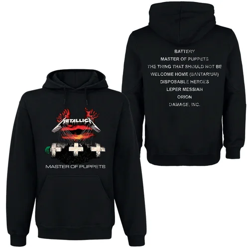 Imagen 1 del producto METALLICA Band Rock Dark Wind Sudadera con capucha para hombre, Top de Hip Hop callejero, suéter cómodo con capucha, ropa con personalidad para otoño/invierno