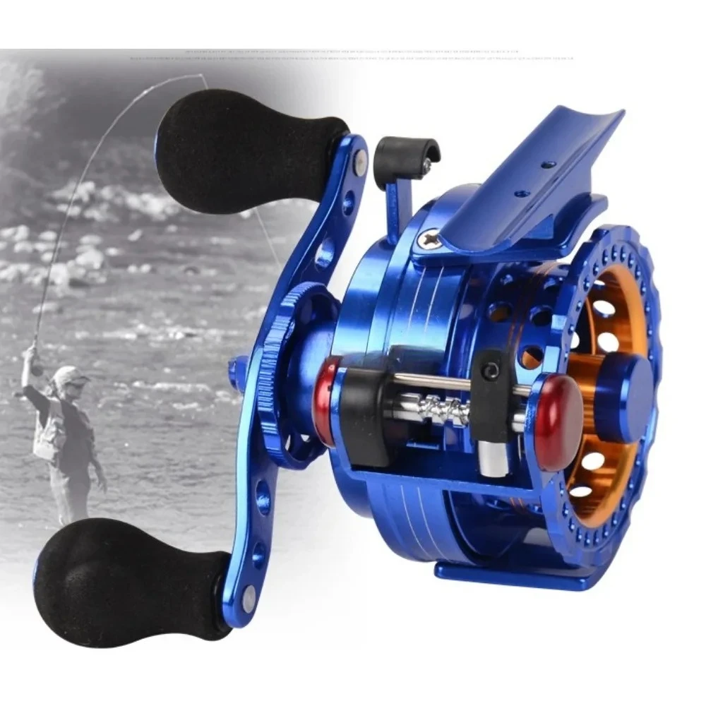 Factory supply 6 + 1BB CNC machining ice fishing aluminum raft fishing