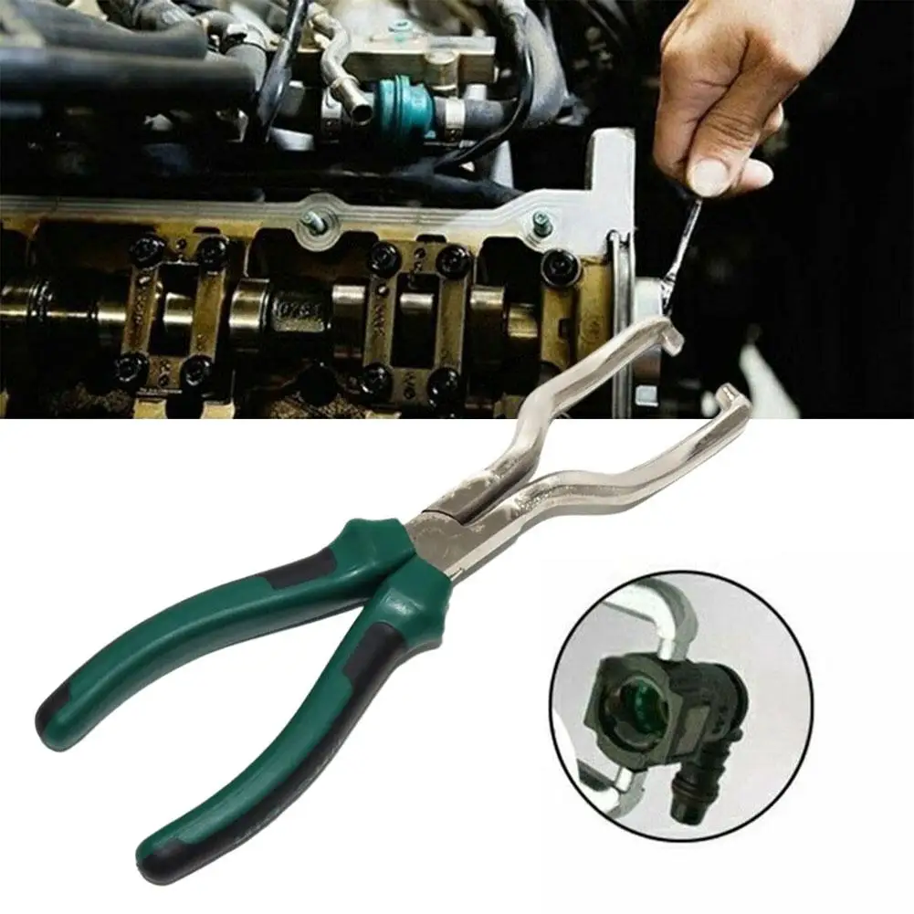 Professional Gasoline Pipe Joint Pliers Filter Caliper Oil Tubing Connector Quick Removal Pliers Clamp Repair Tool