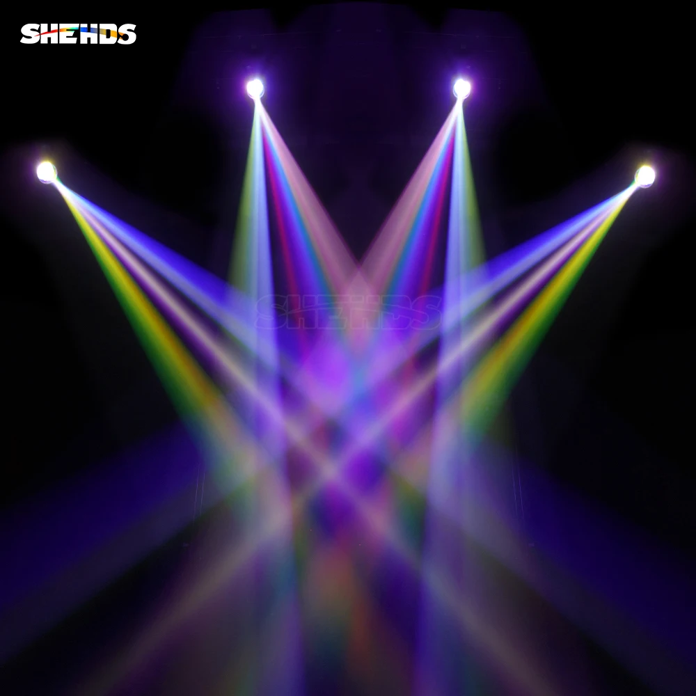 Shehds lâmpada 1/2 pçs mini 230w 7r lâmpada movendo a cabeça luz mais forte penetilidade para dj discoteca casamento boate teatro