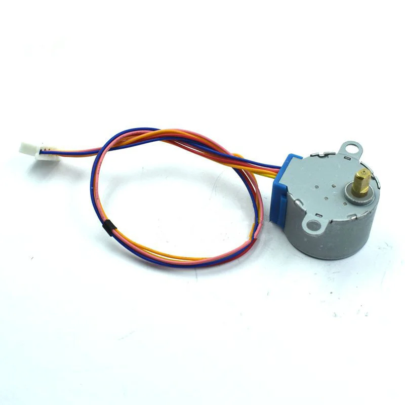 DC 5V 4-phase 5-wire stepper motor 28YBJ-48 28BYJ48 deceleration stepper motor lead 25CM