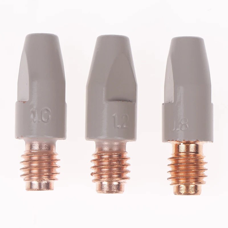 

2PCS MIG 36KD Welding Contact Tips Coating Protect 30mm M8 Gas Nozzle Tip 0.8/1.0/1.2mm MIG Welding Torche Welding Tool Parts