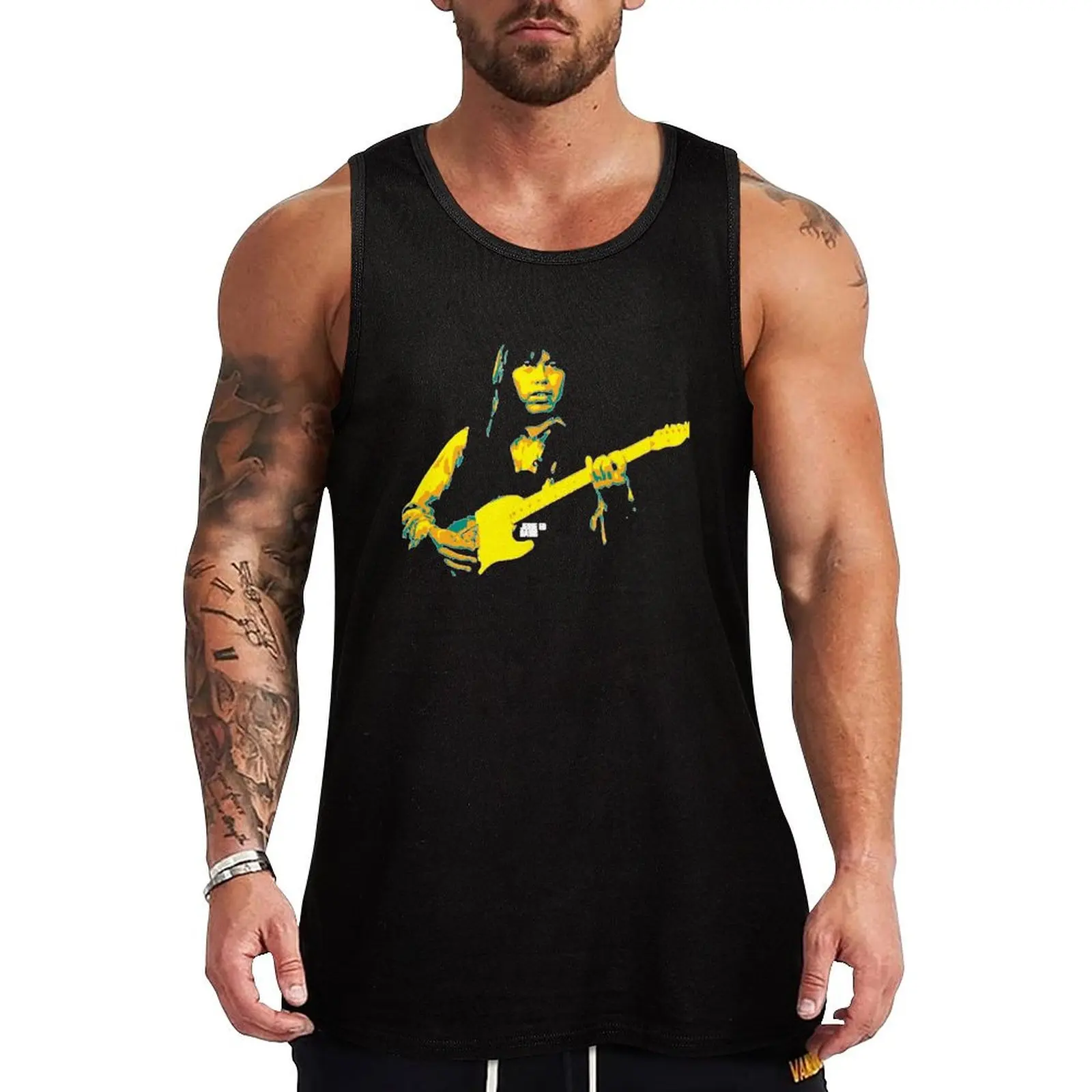 

Jesse Ed Davis. Jesse Edwin Davis. Native American guitaris v3 Tank Top t-shirts for men sleeveless shirt man