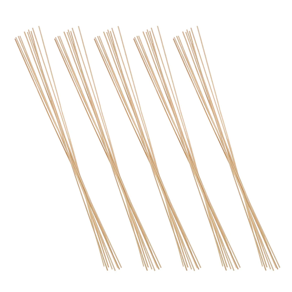 Bâtonnets de bambou pour fabrication de cerf-volant, 50 pièces, fournitures artisanales légères pour projets de bricolage, longues bandes inachevées, Kit de fabrication de cerf-volant