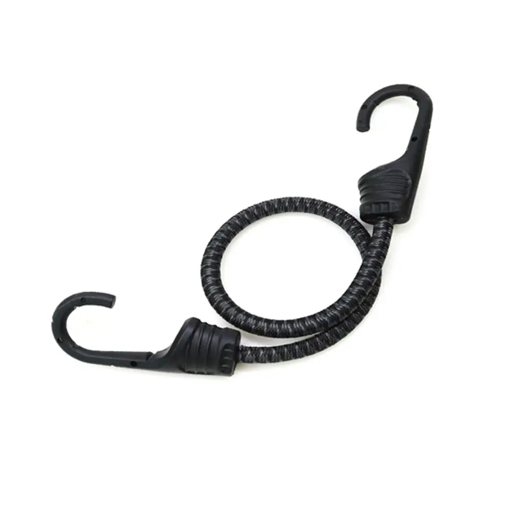 2pcs Bungie Elastic Rope Bungee Cords Wires With Zinc Hooks Cables Straps Heavy Duty Car Luggage Tent Shock Stretch Rope Tie