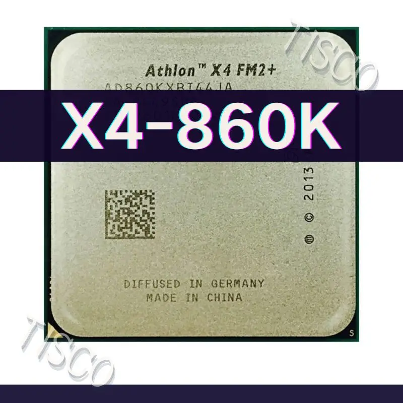 Athlon X4 860K X4-860 Четырехъядерный процессор AD860KXBI44JA с частотой 3,7 ГГц FM2+