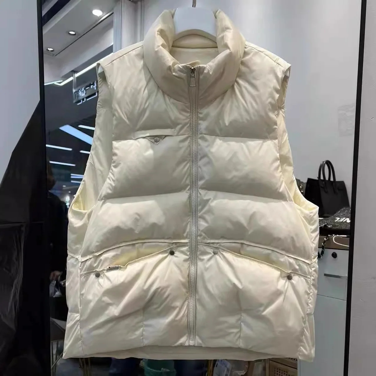 

plus Size Thiened Warm Vest Women's Loose Fit Faionable Outerwear for Heavy Girls Large Coat Sle Korean Version Autumn ...
