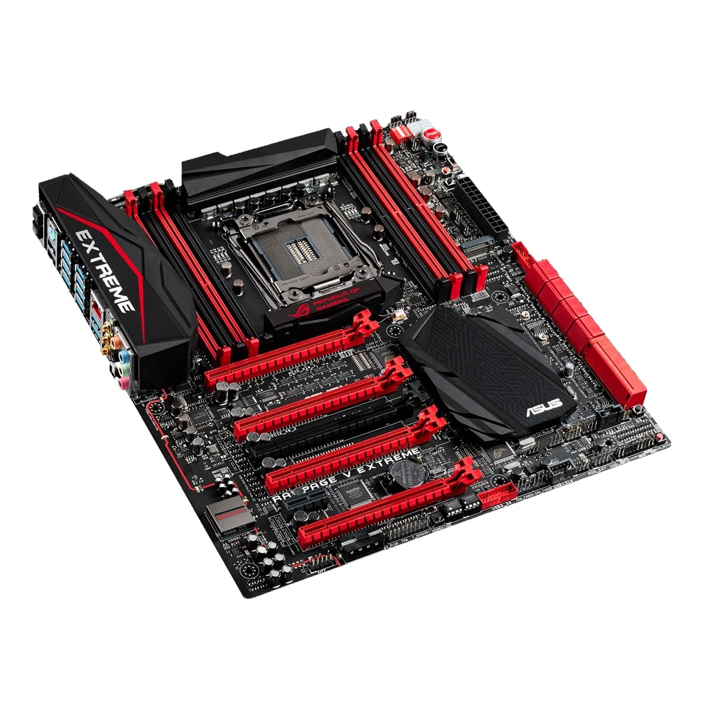 ASUS ROG RAMPAGE V EXTREME X99 Motherboard LGA 2011-v3 Support i7-6700K 6950K 1620-v3 1660-v4 CPU DDR4 3000MHz M.2 NVME PCIe 3.0