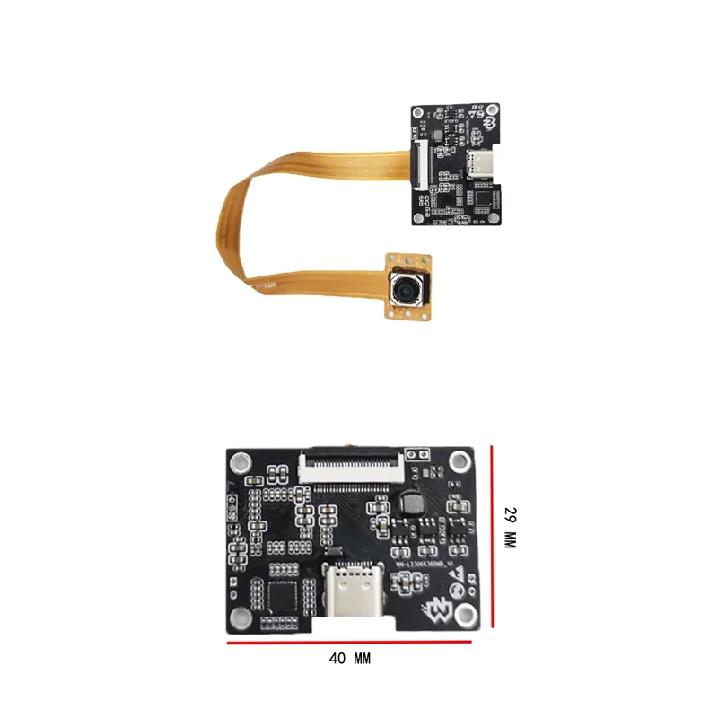 4000H x 3000V 12MP HD IMX378 USB3.0 Camera Module Type-C Auto Focus UVC Free Drive MJPEG, YUY2, H.264 Face recognition