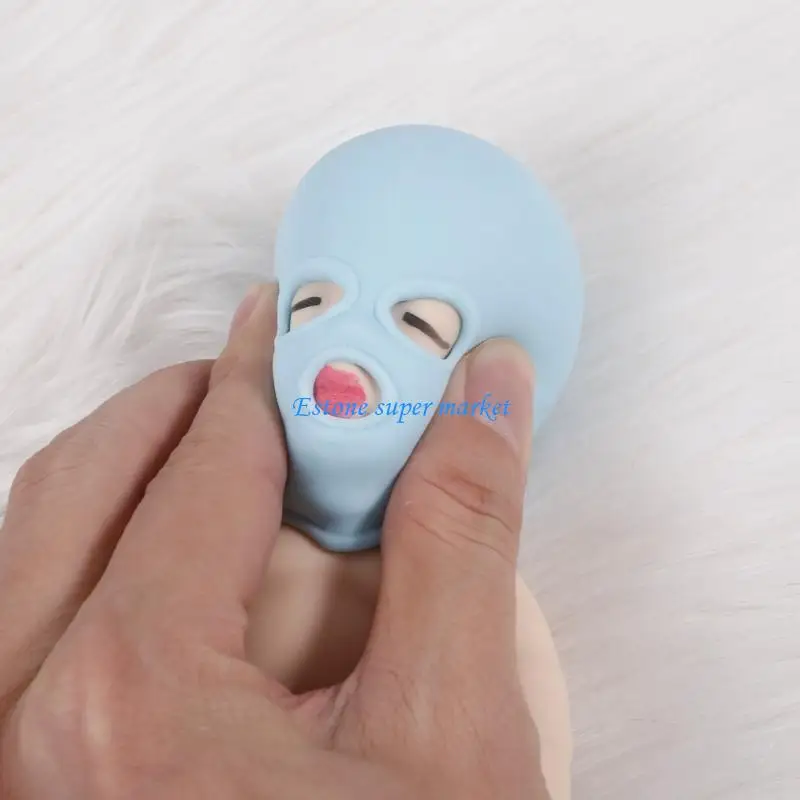 

090B Squeezable Toy TPR Palms Doll Lovely Fidgets Toy Office AntiAnxiety Toy