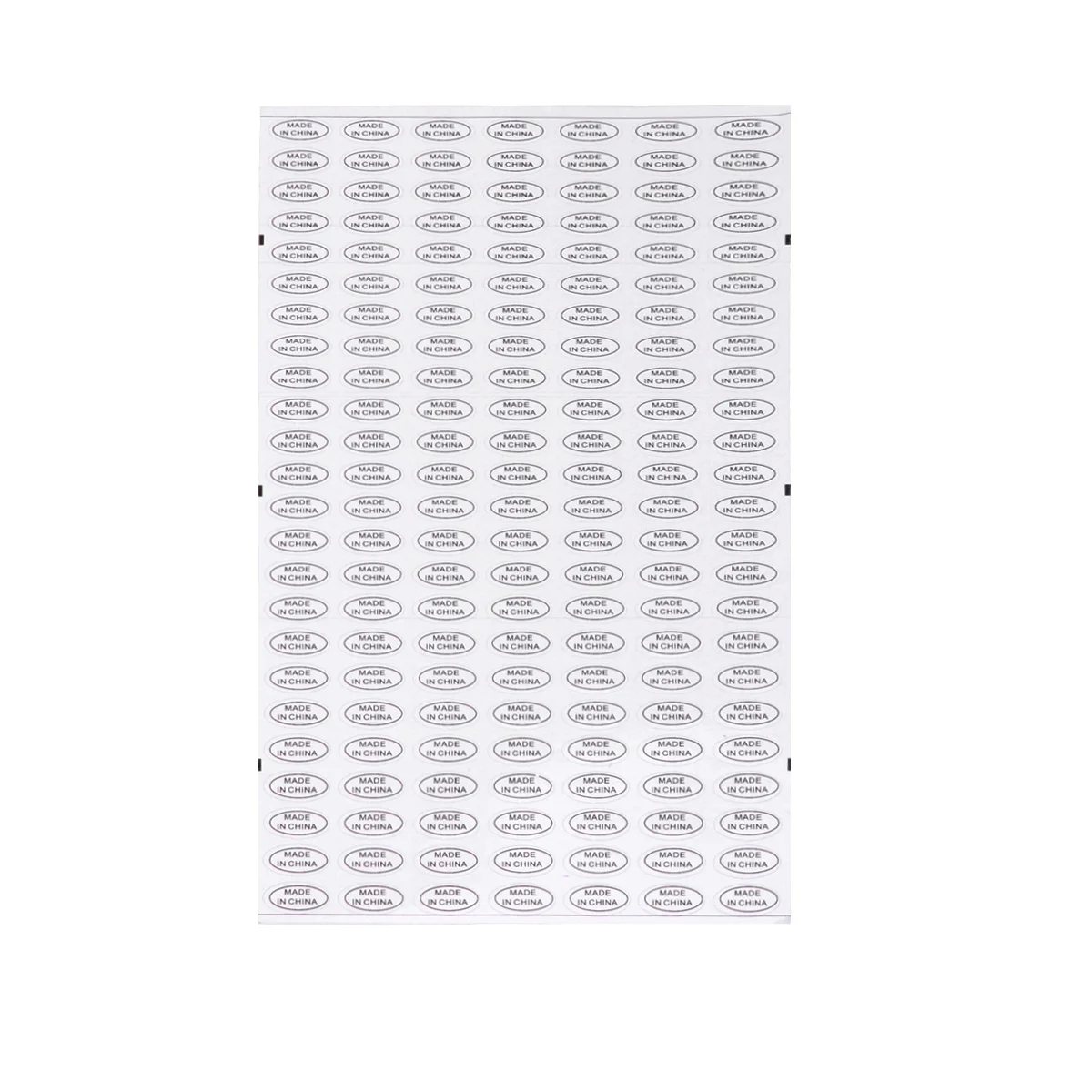 14440 pcs White Background Black Text Stickers Made In China Self Adhesive Labels For Packaging Shipping Origin Marking