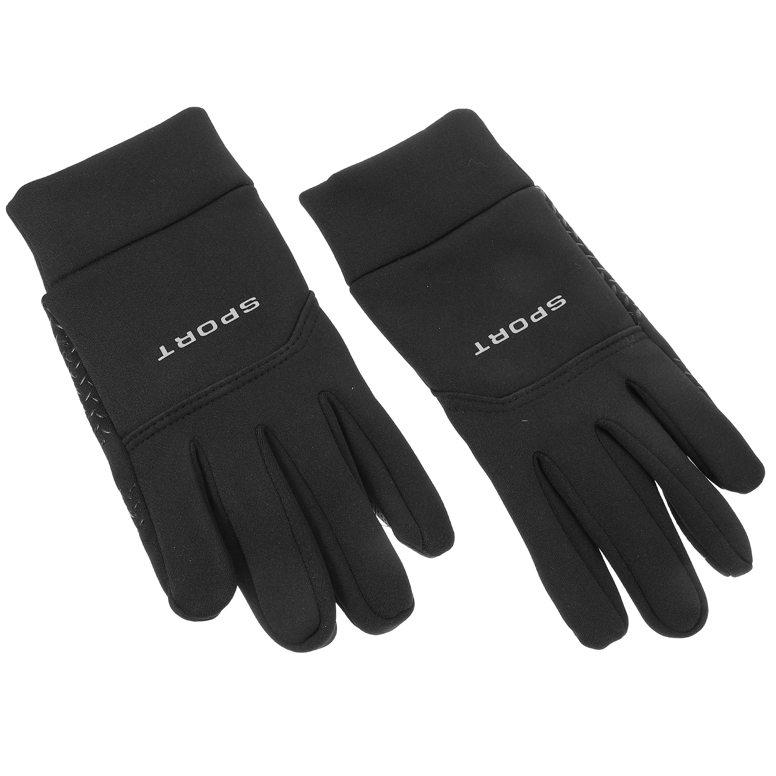 

1Pair Windproof Waterproof Cycling Gloves Mens Full Finger Touchscreen Thermal Gloves for Outdoor Sports Running